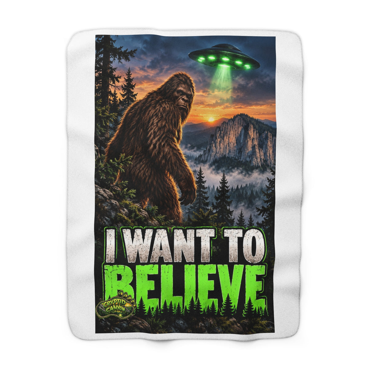 I Want To Believe fleece