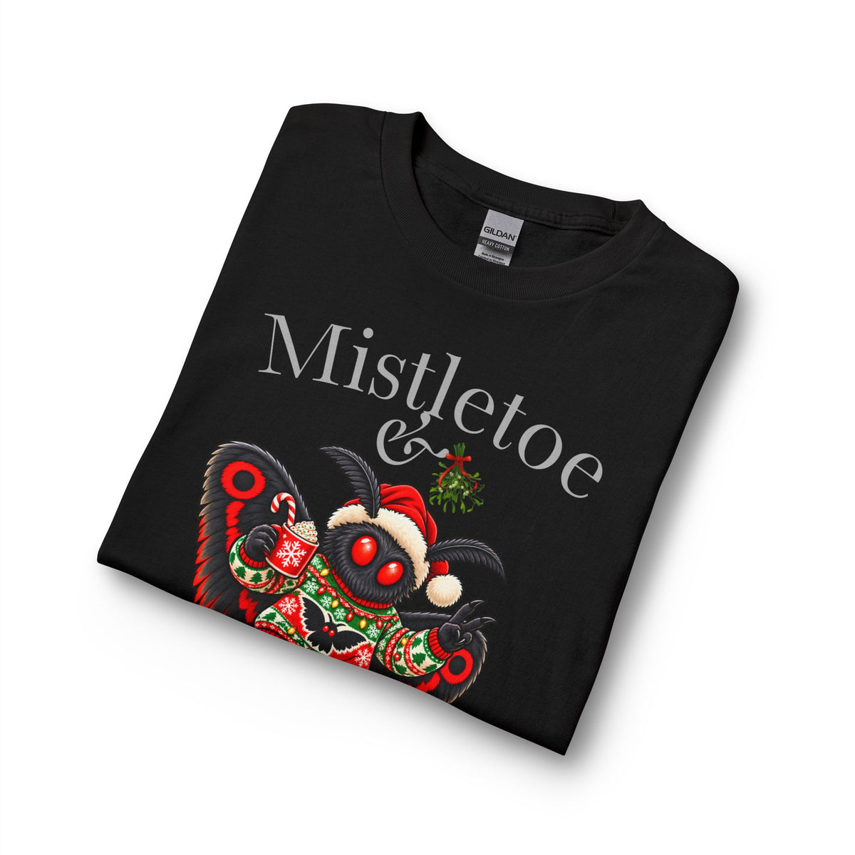 Mistletoe & the Mothman Long Sleeve T-Shirt