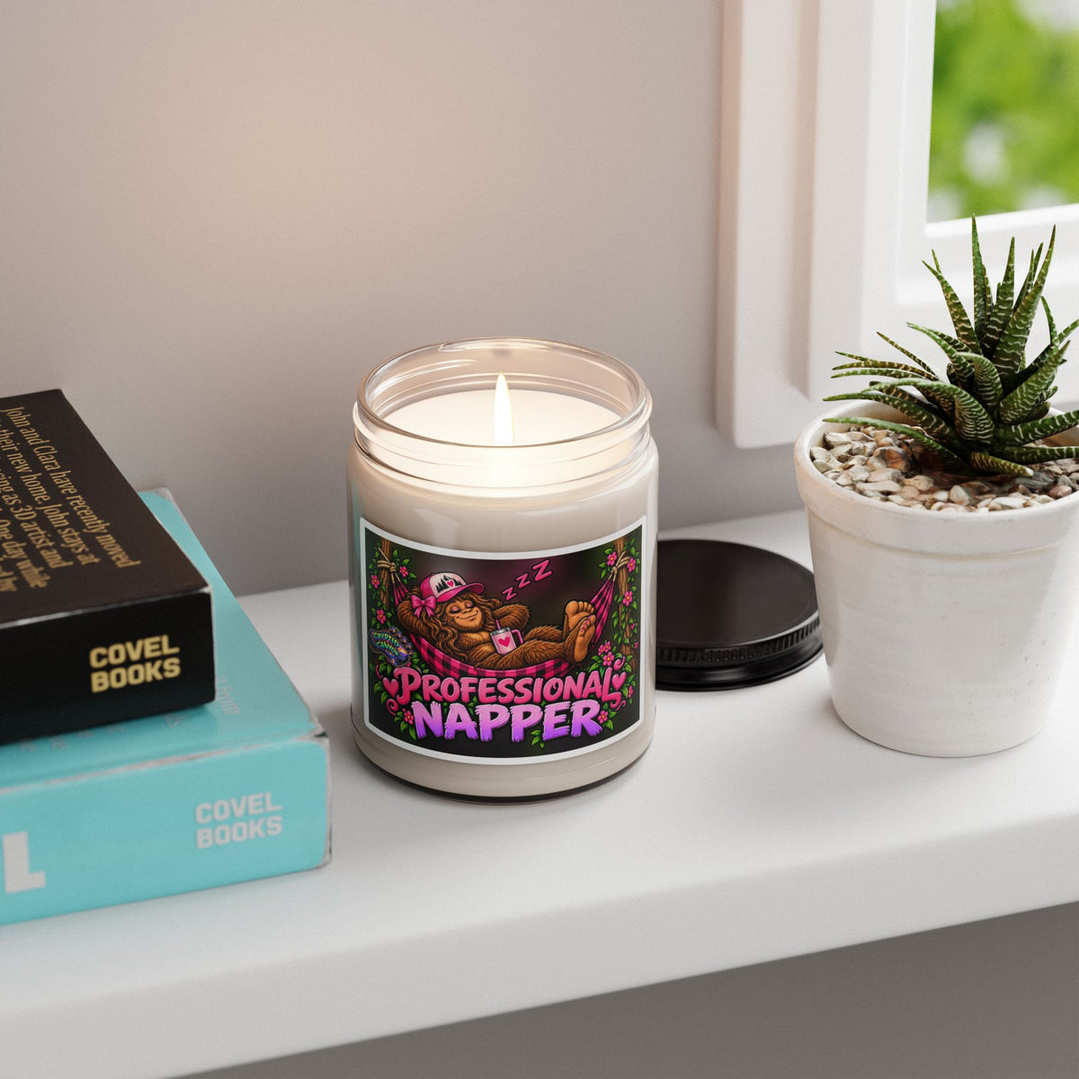 Napping candle