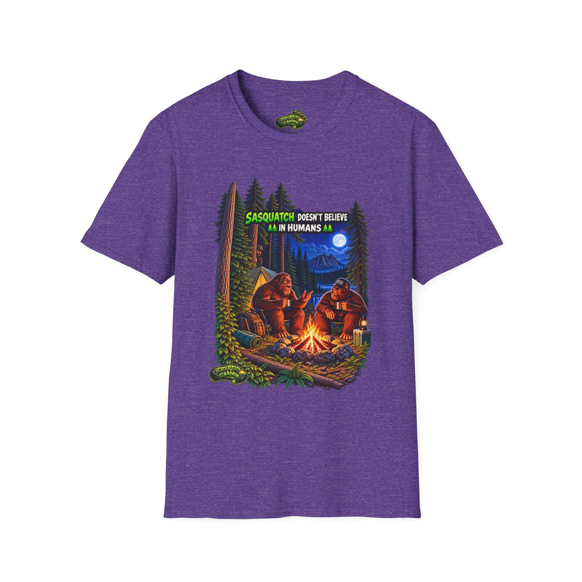 Sasquatch Doesn't Believe Softstyle one side