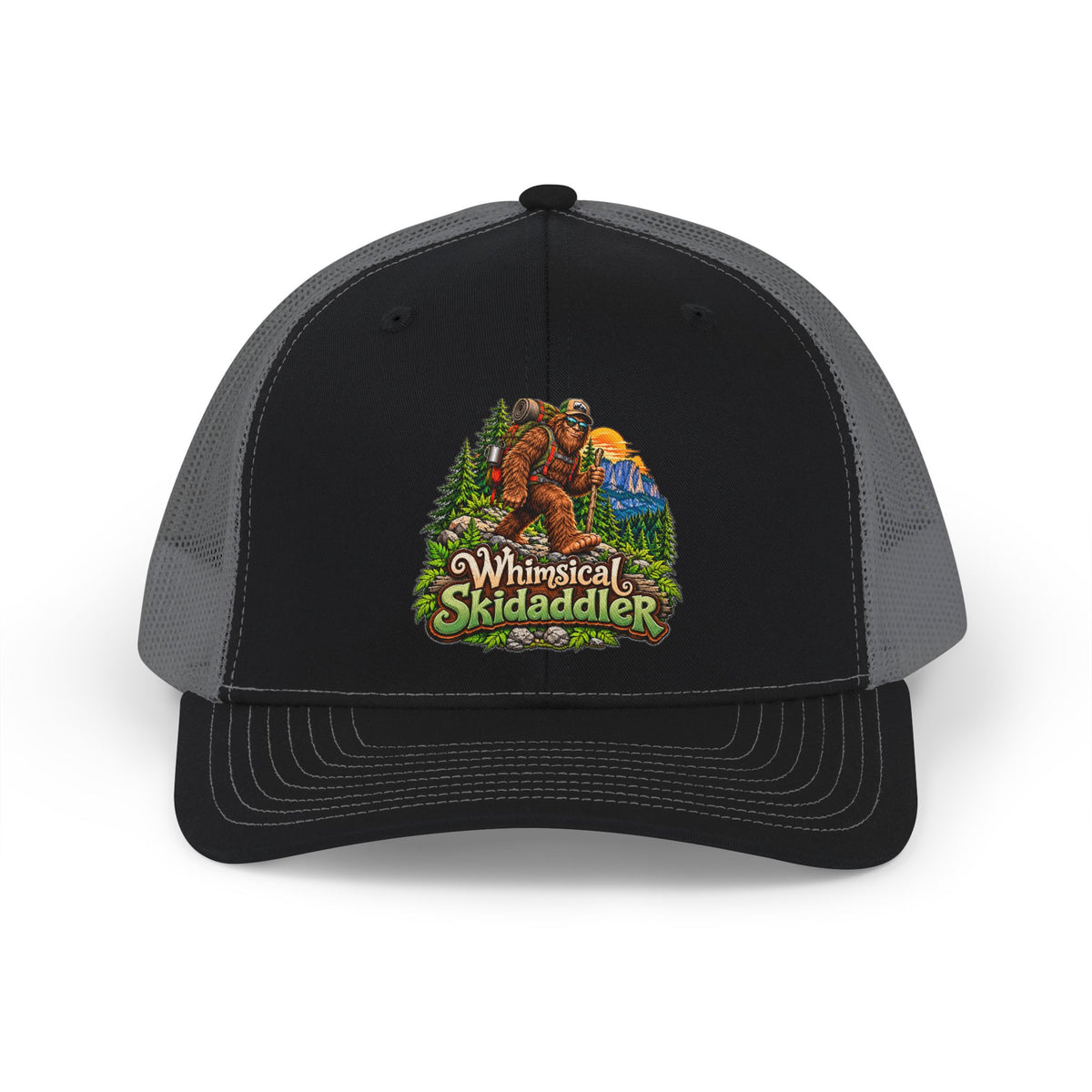 Whimsical Skidaddler Snapback Trucker Cap