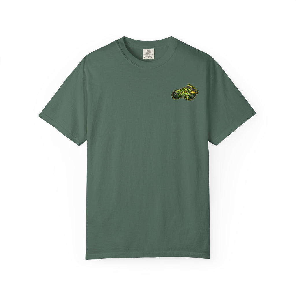 Tip-Toeing in My Woodlands Bigfoot Forest T-Shirt