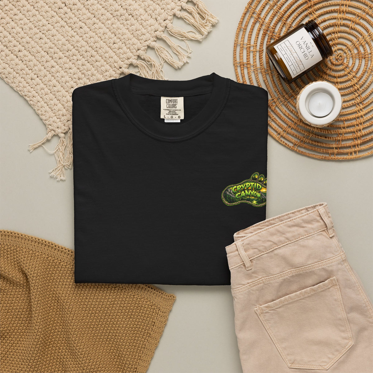 Tip-Toeing in My Woodlands Bigfoot Forest T-Shirt