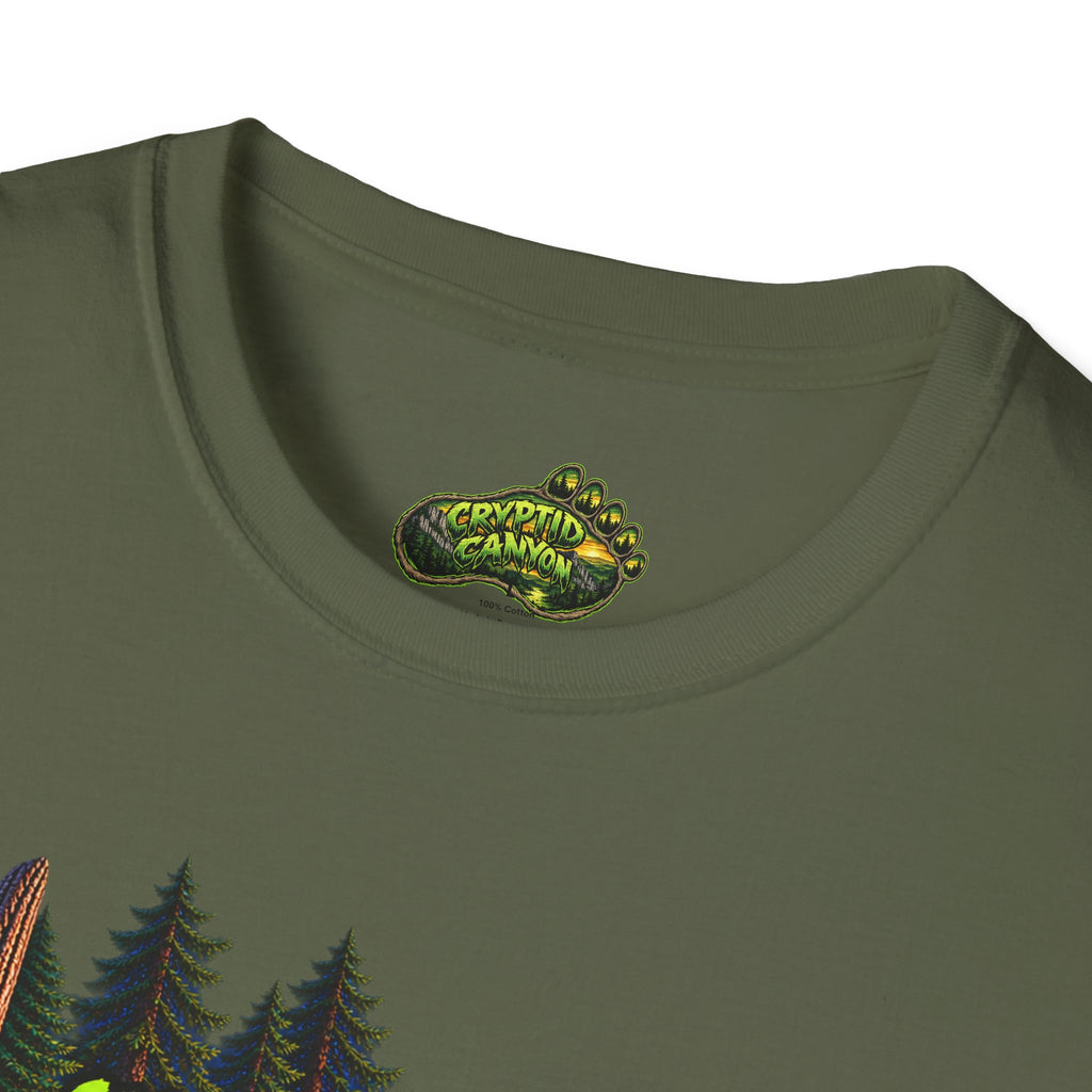 Sasquatch Doesn't Believe Softstyle one side