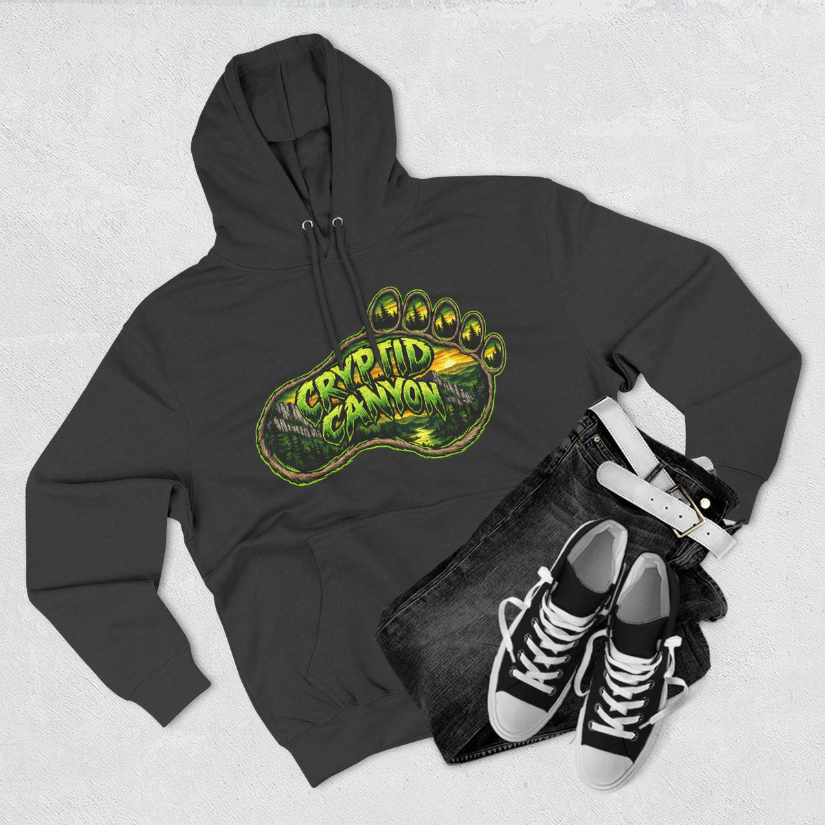 Sasquatch doesn't believe in humans hoodie