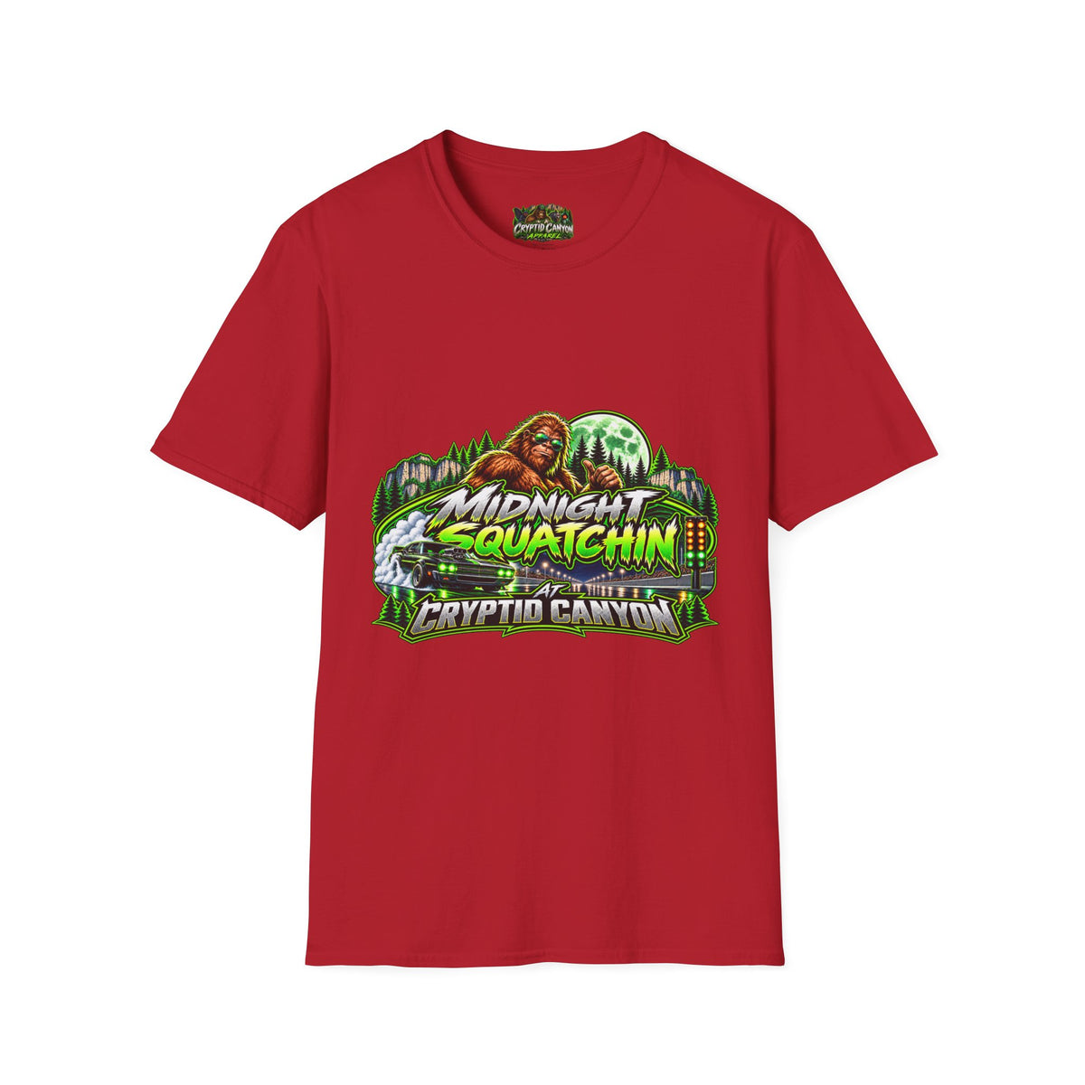 Midnight Squatchin Softstyle one side