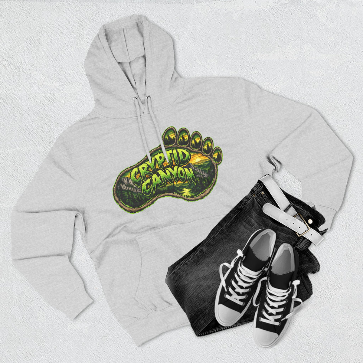Sasquatch doesn't believe in humans hoodie