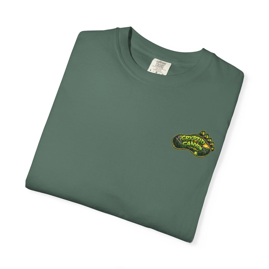 Tip-Toeing in My Woodlands Bigfoot Forest T-Shirt