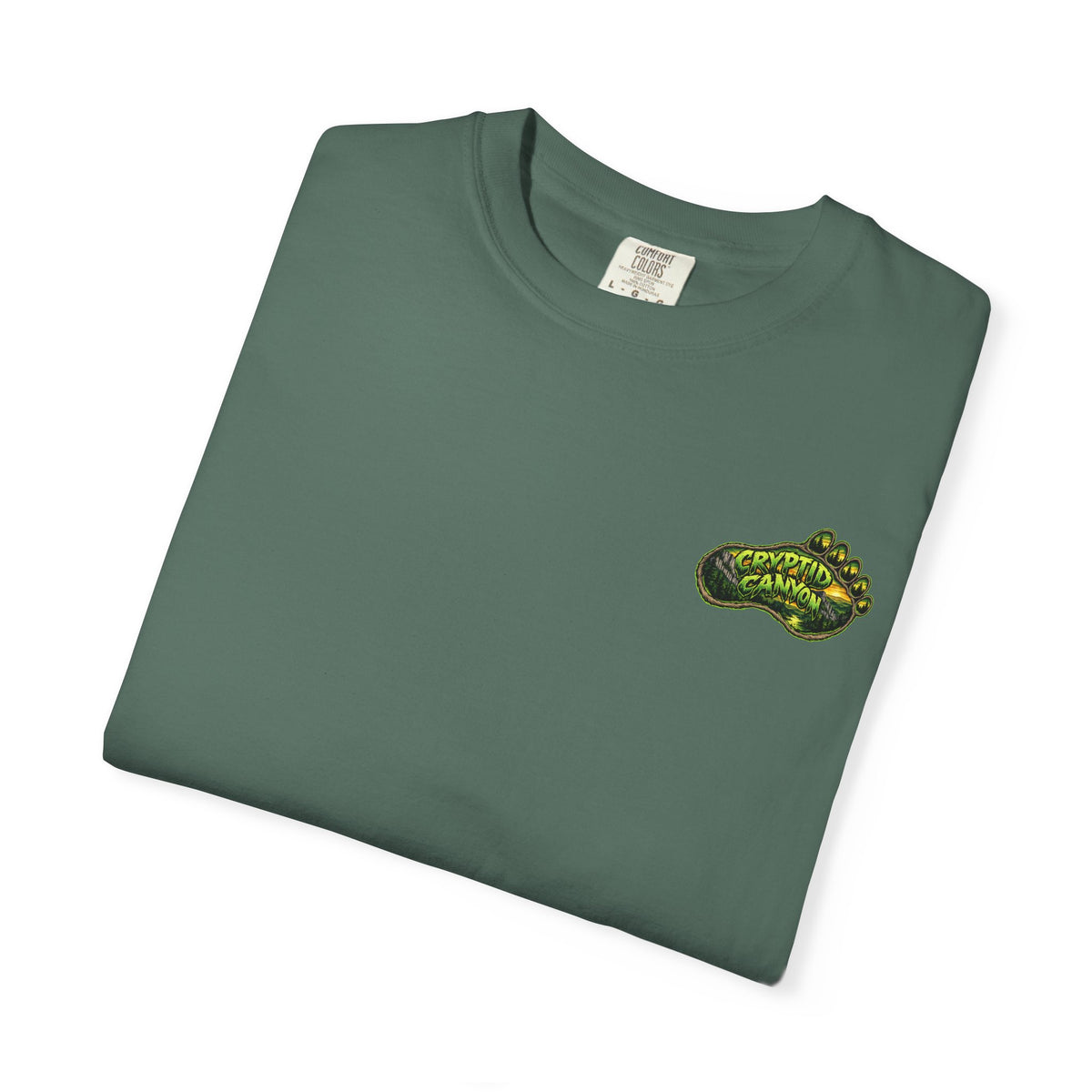 Tip-Toeing in My Woodlands Bigfoot Forest T-Shirt