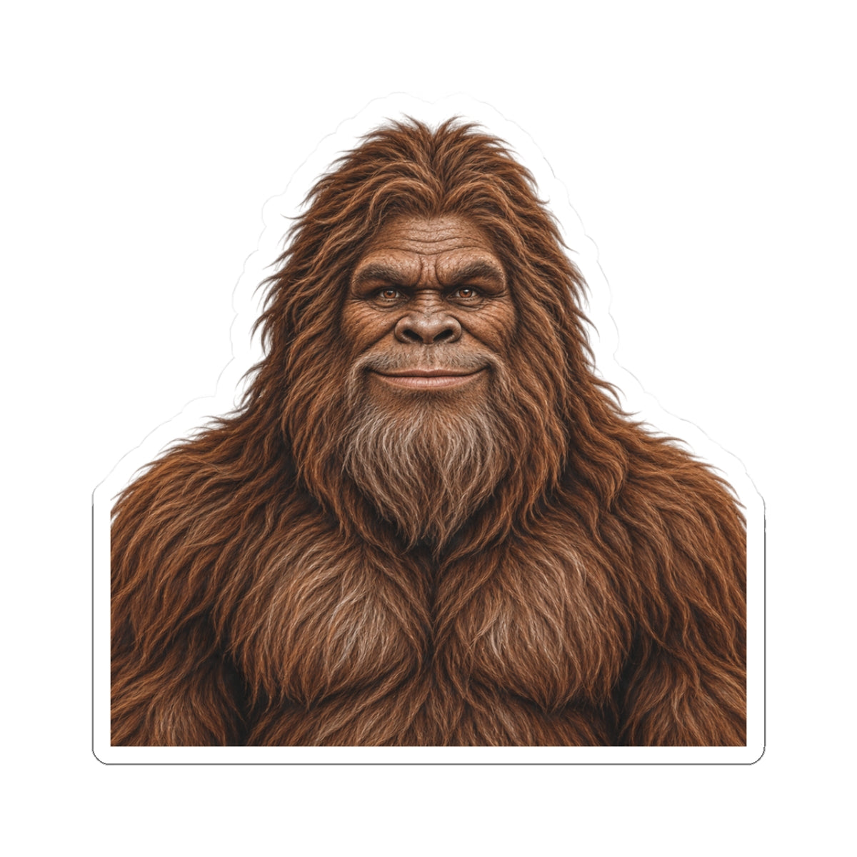 Bigfoot Kiss-Cut Stickers