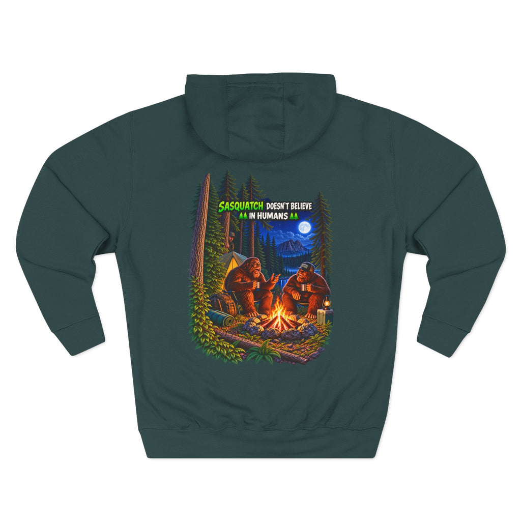 Sasquatch doesn't believe in humans hoodie