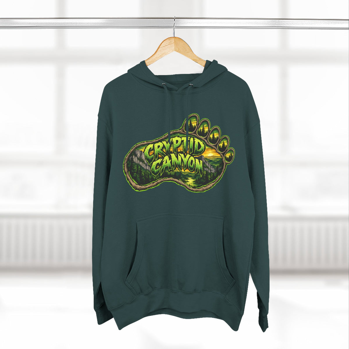 Sasquatch doesn't believe in humans hoodie