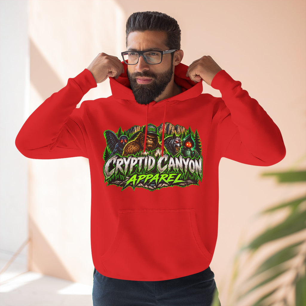 Bigfoot Doesn't Like You Fleece Hoodie