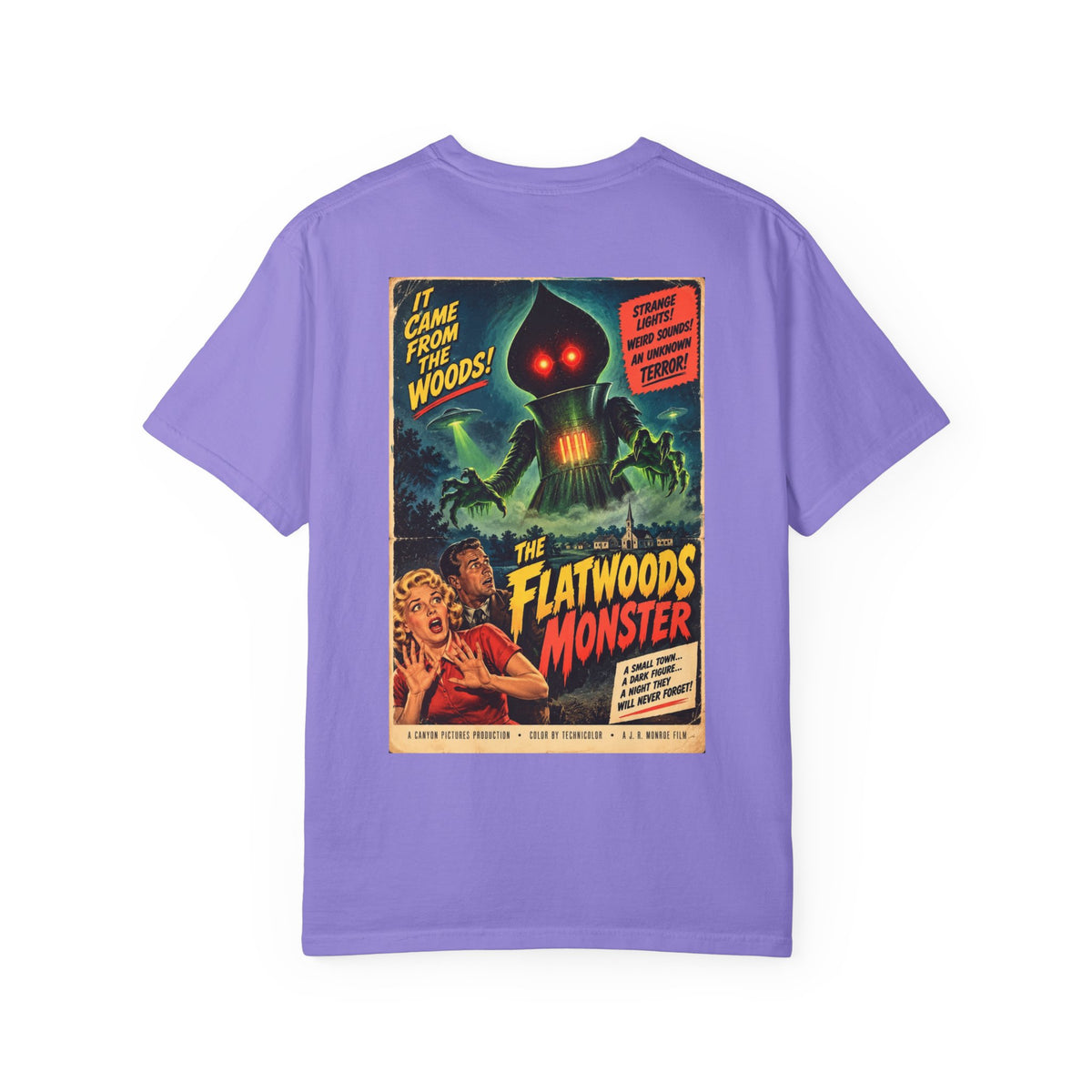 Flatwoods Monster 50's style movie poster t