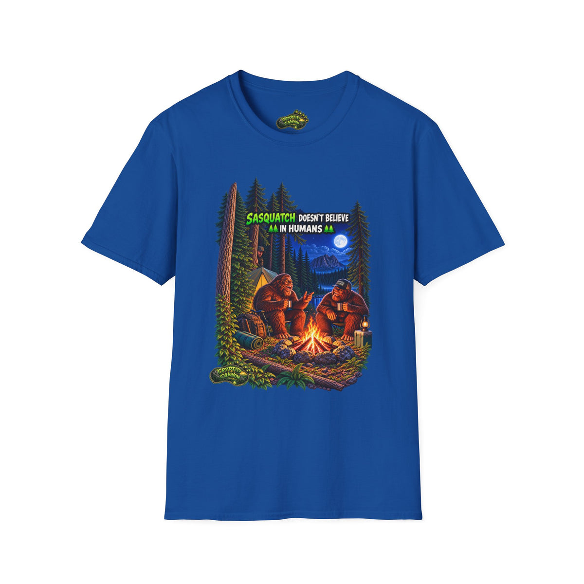 Sasquatch Doesn't Believe Softstyle one side