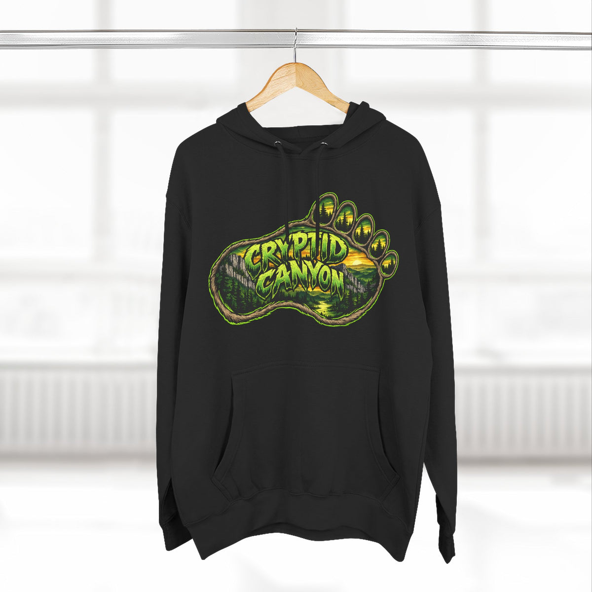 Sasquatch doesn't believe in humans hoodie