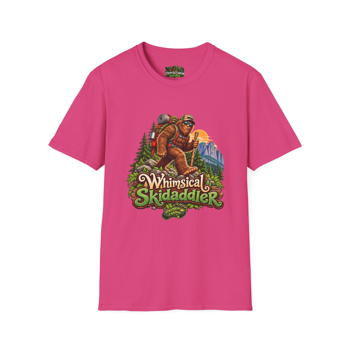 Whimsical Skidaddler Softstyle one side