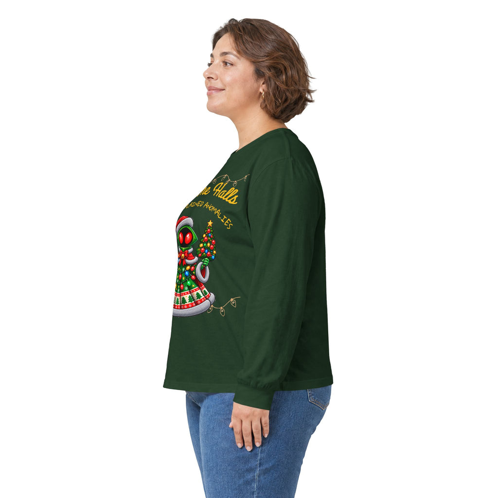Deck The Halls Ultra Cotton Long Sleeve Tee