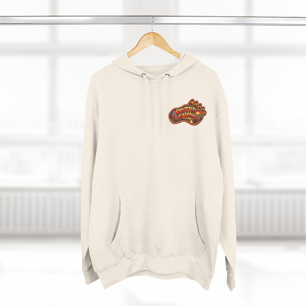 Chibi Flatwoods Monster Fleece Hoodie