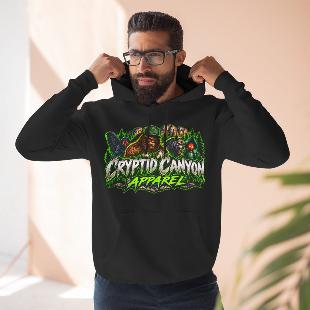 Bigfoot Doesn't Like You Fleece Hoodie