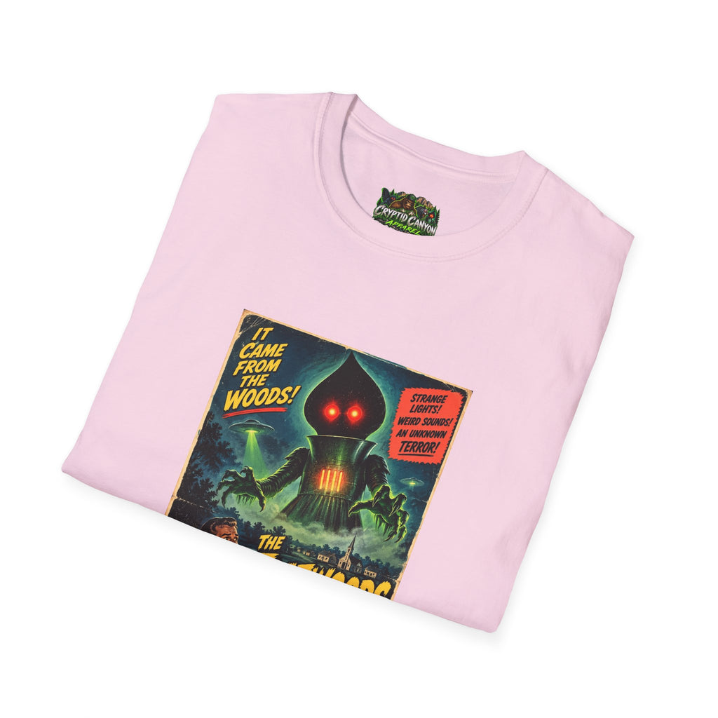 Flatwoods Monster 50's style movie poster Softstyle one side