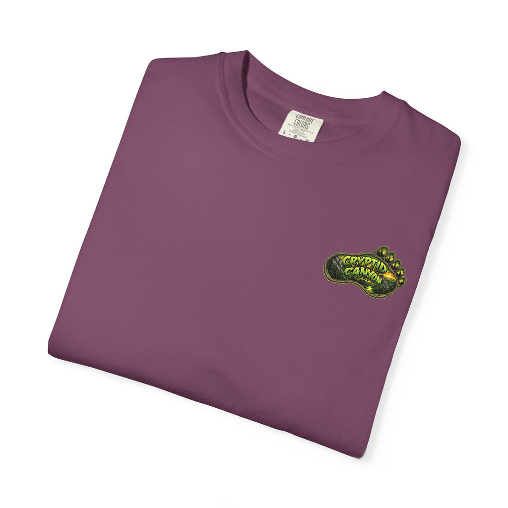 Tip-Toeing in My Woodlands Bigfoot Forest T-Shirt