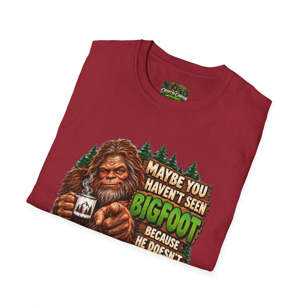 Bigfoot Doesn't Like You Softstyle single side