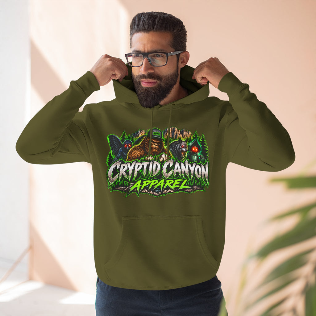 Bigfoot Doesn't Like You Fleece Hoodie
