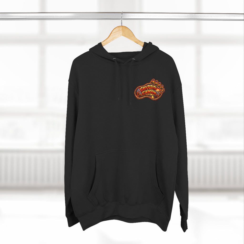 Chibi Flatwoods Monster Fleece Hoodie