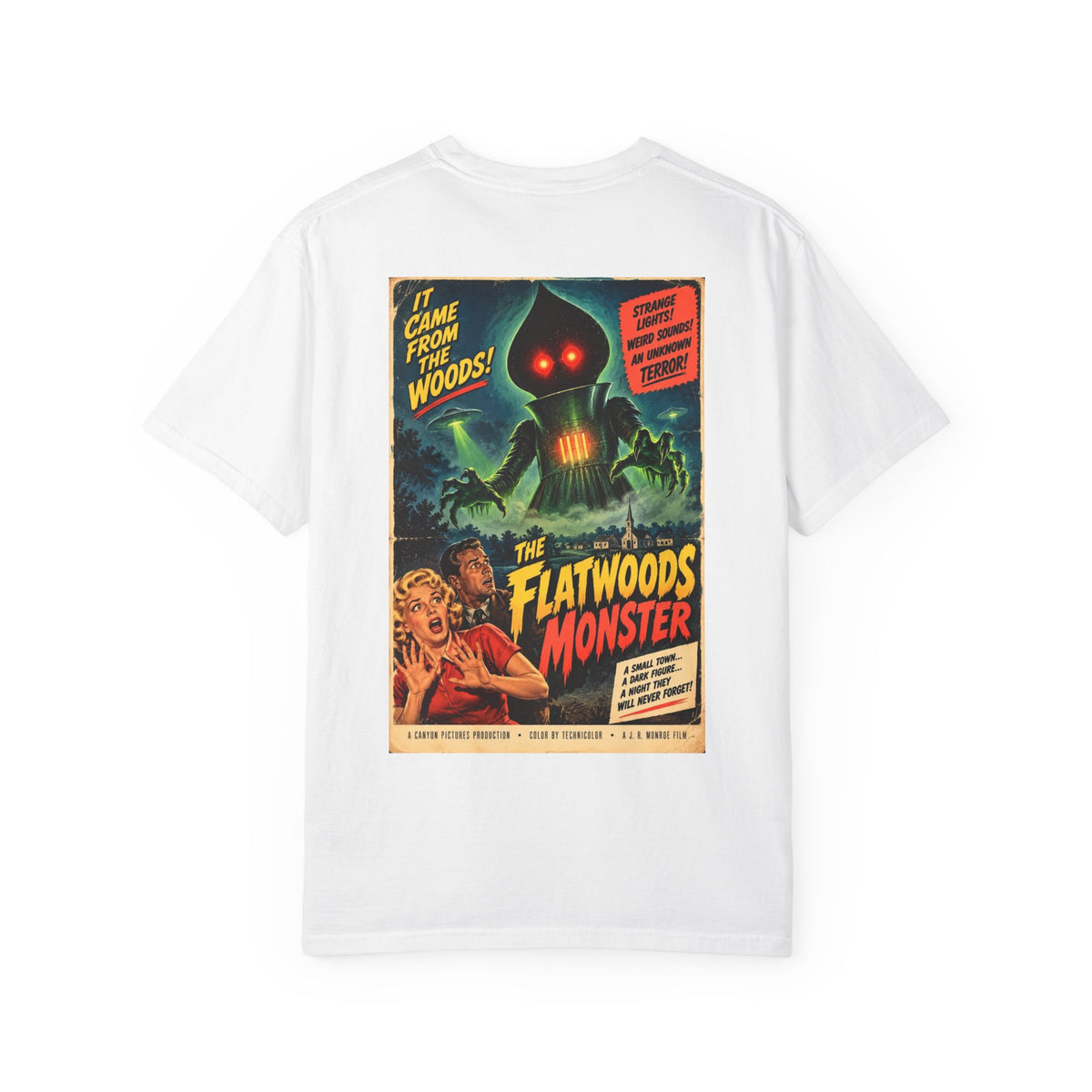 Flatwoods Monster 50's style movie poster t