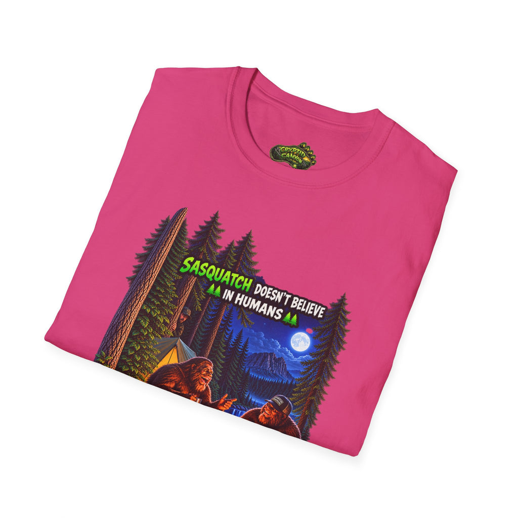 Sasquatch Doesn't Believe Softstyle one side