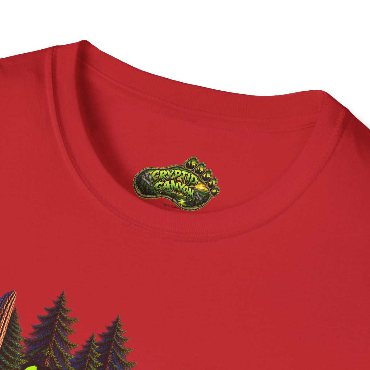 Sasquatch Doesn't Believe Softstyle one side