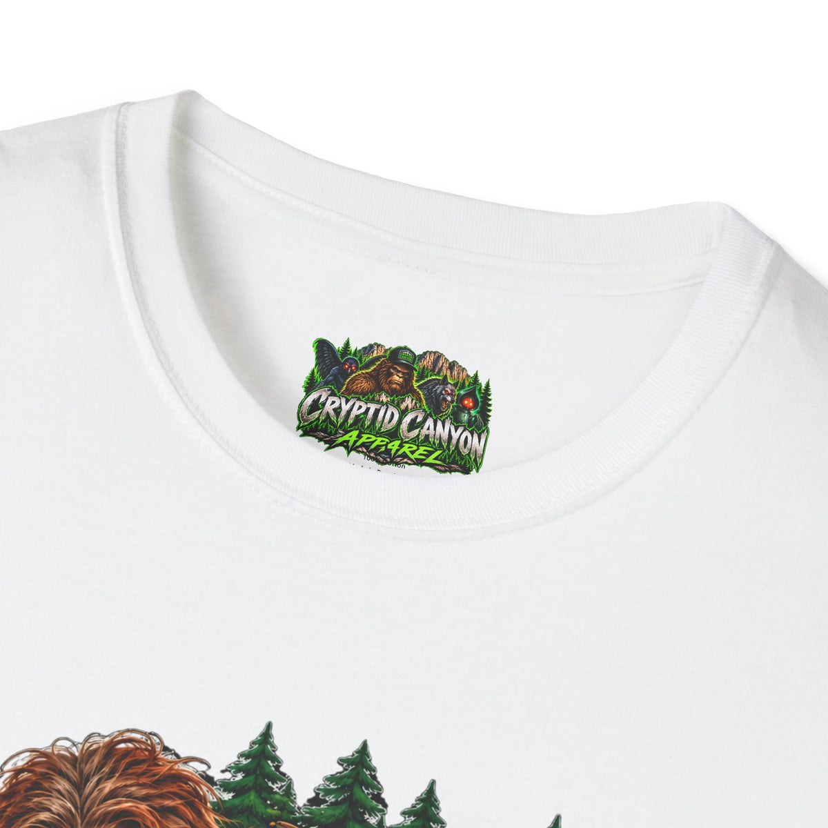 Bigfoot Doesn't Like You Softstyle single side