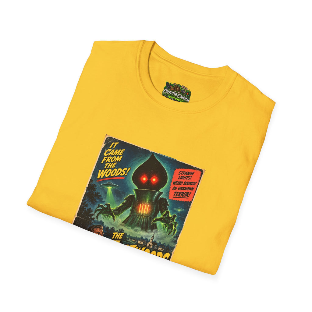 Flatwoods Monster 50's style movie poster Softstyle one side