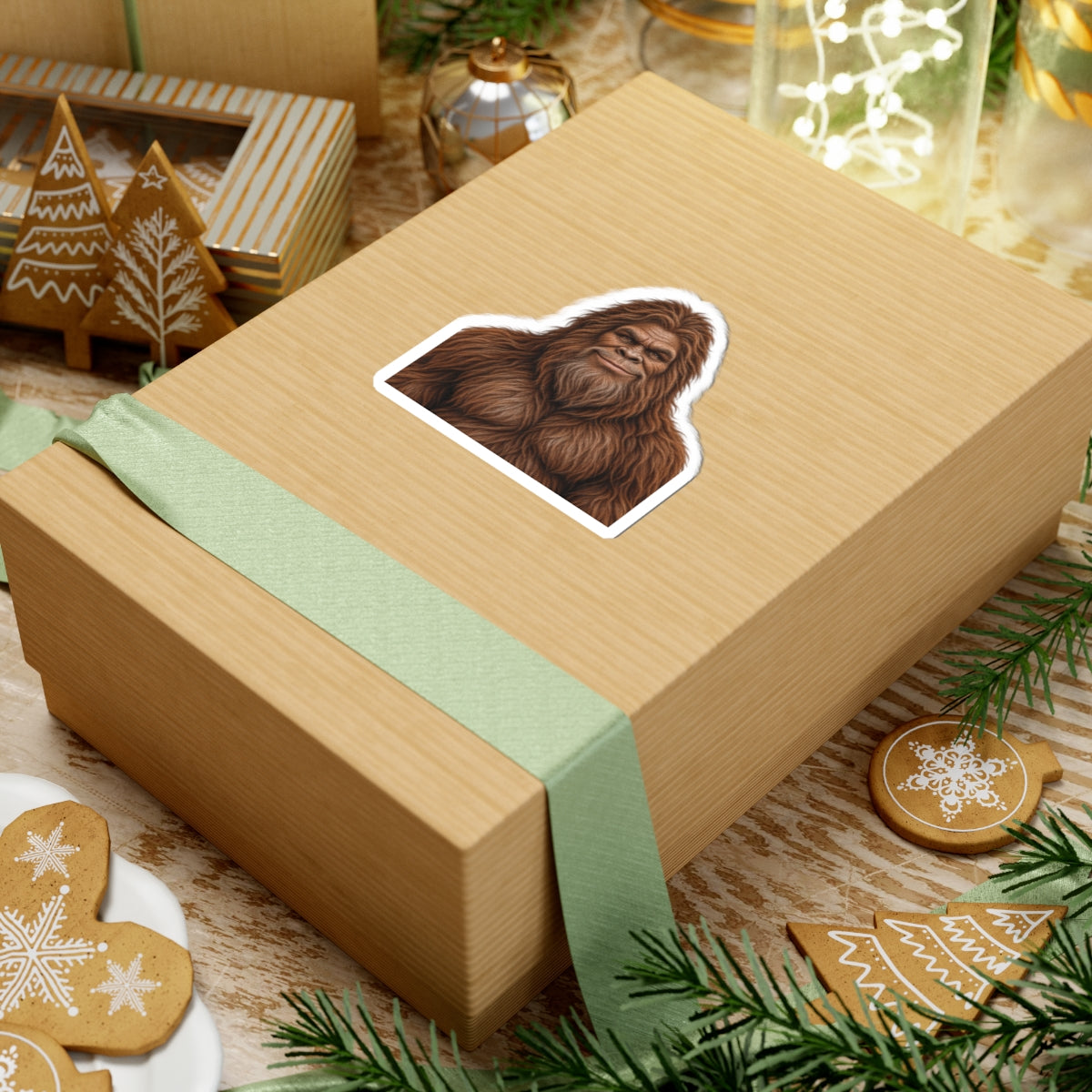 Bigfoot Kiss-Cut Stickers