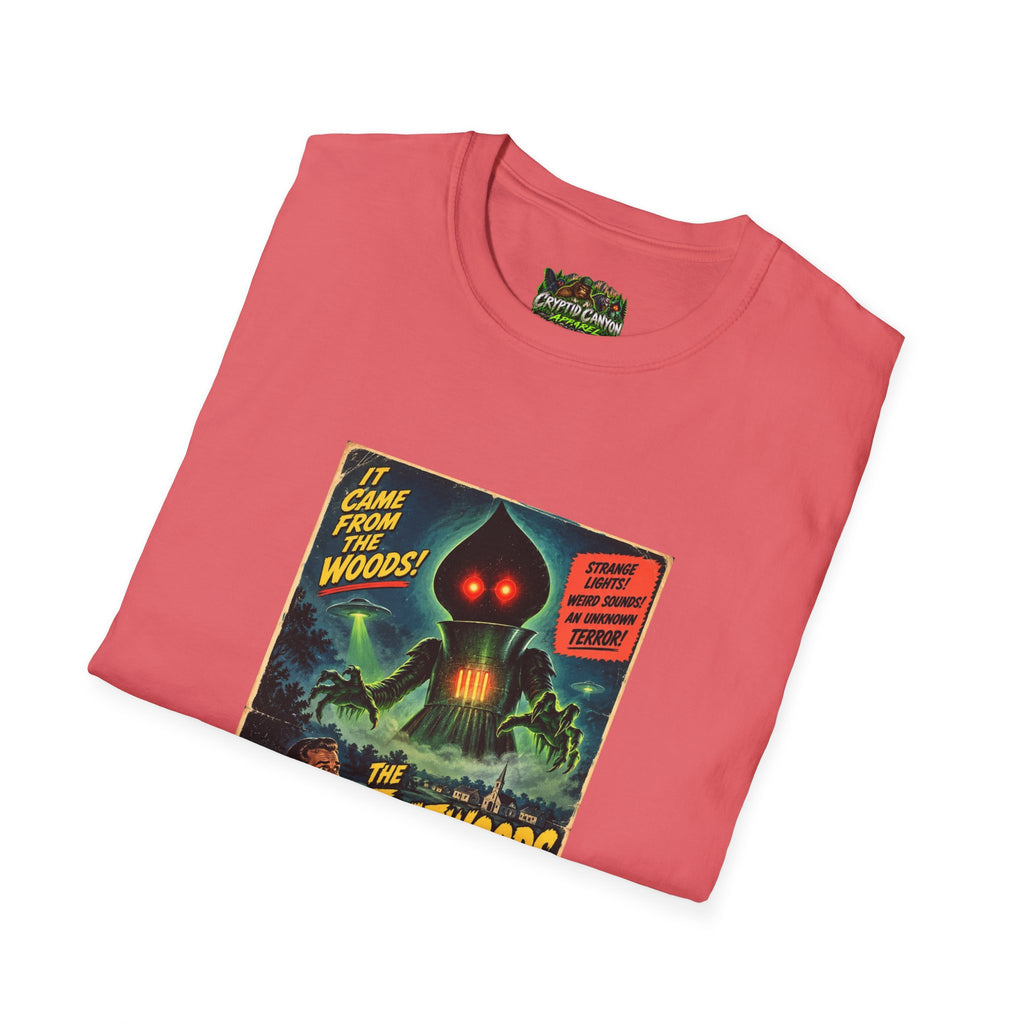Flatwoods Monster 50's style movie poster Softstyle one side