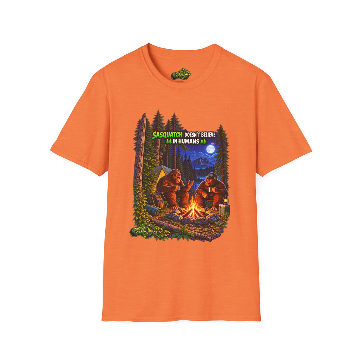 Sasquatch Doesn't Believe Softstyle one side