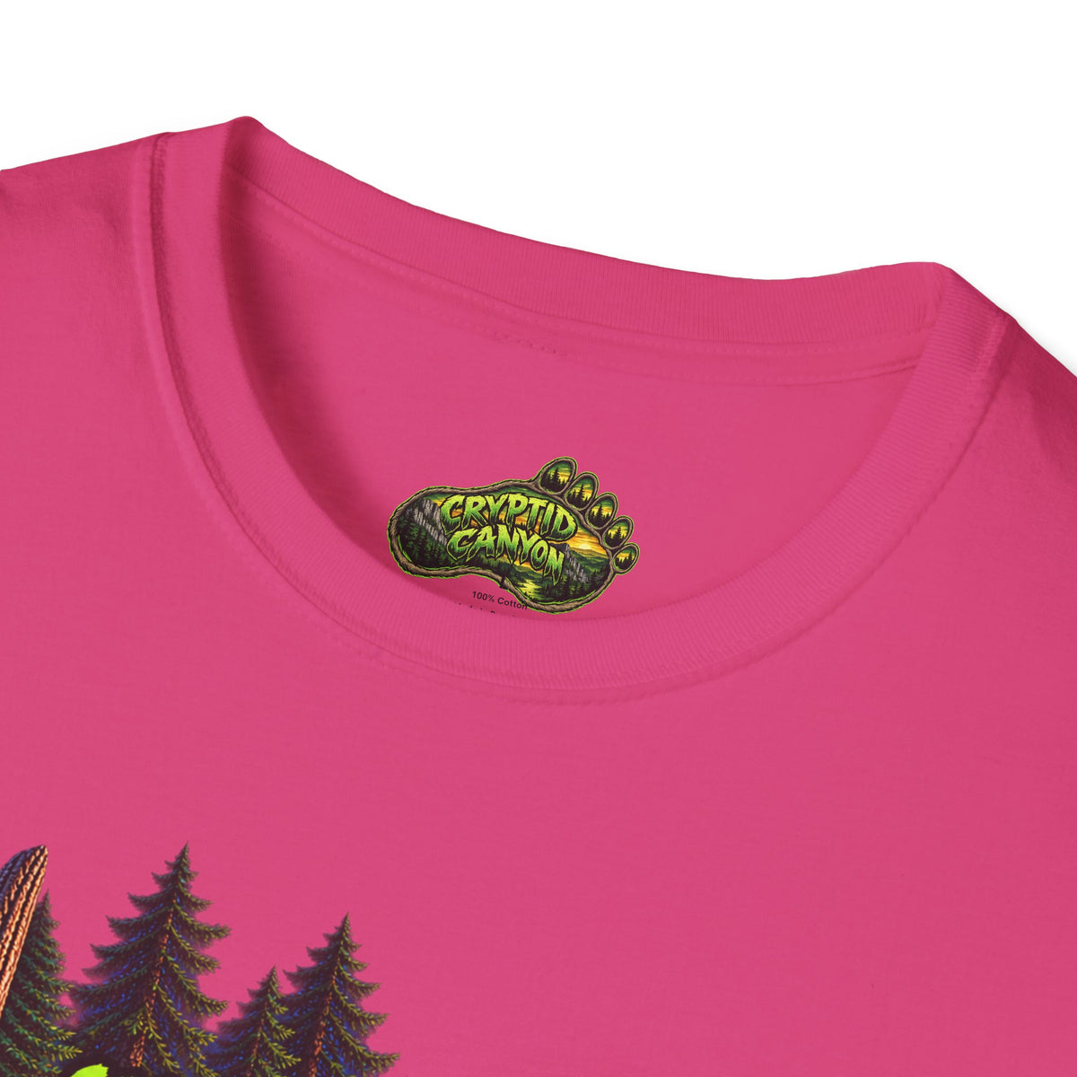 Sasquatch Doesn't Believe Softstyle one side