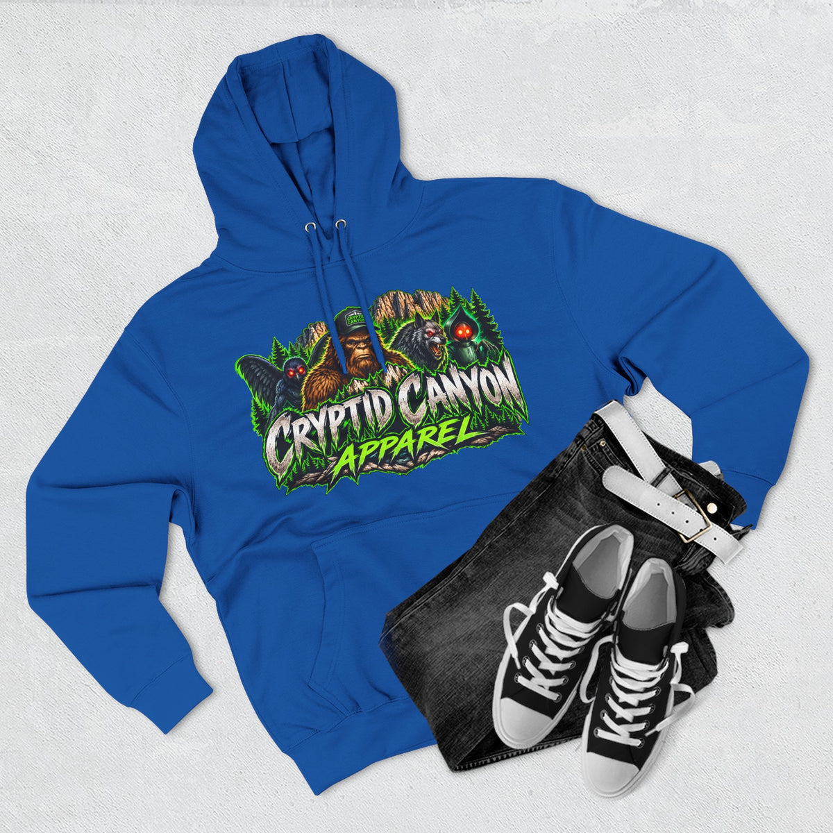 Bigfoot Doesn't Like You Fleece Hoodie
