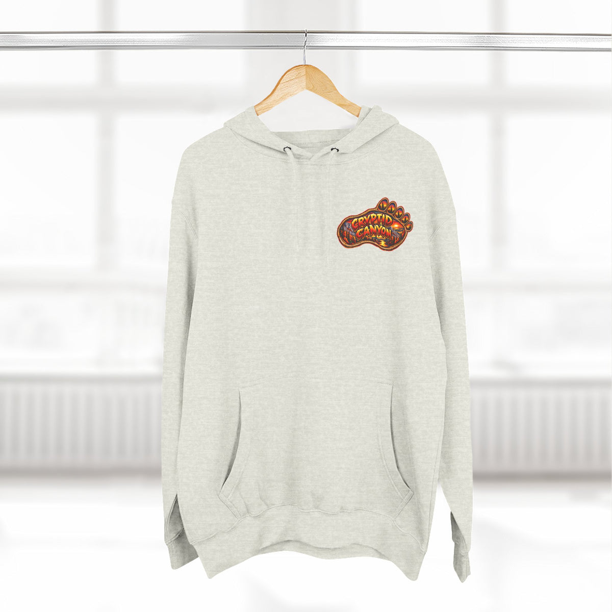 Chibi Flatwoods Monster Fleece Hoodie