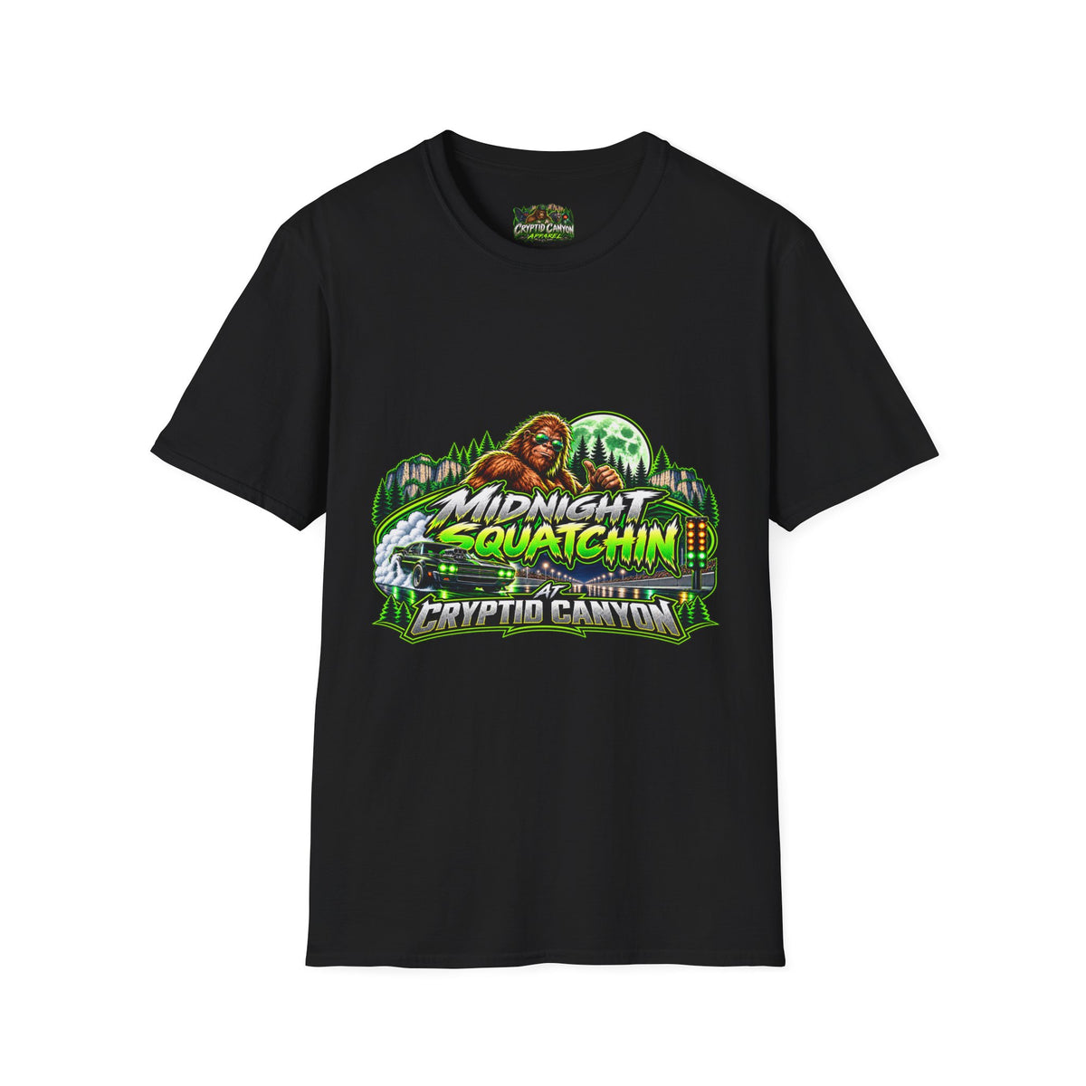 Midnight Squatchin Softstyle one side