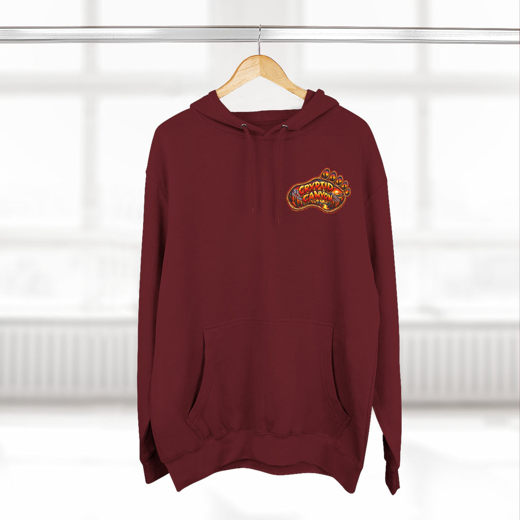 Chibi Flatwoods Monster Fleece Hoodie