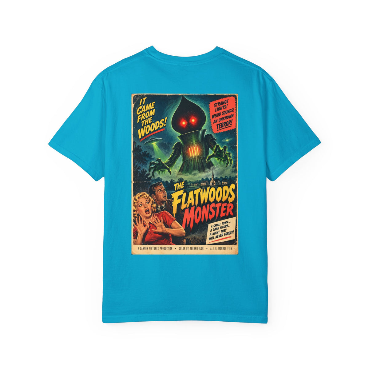 Flatwoods Monster 50's style movie poster t