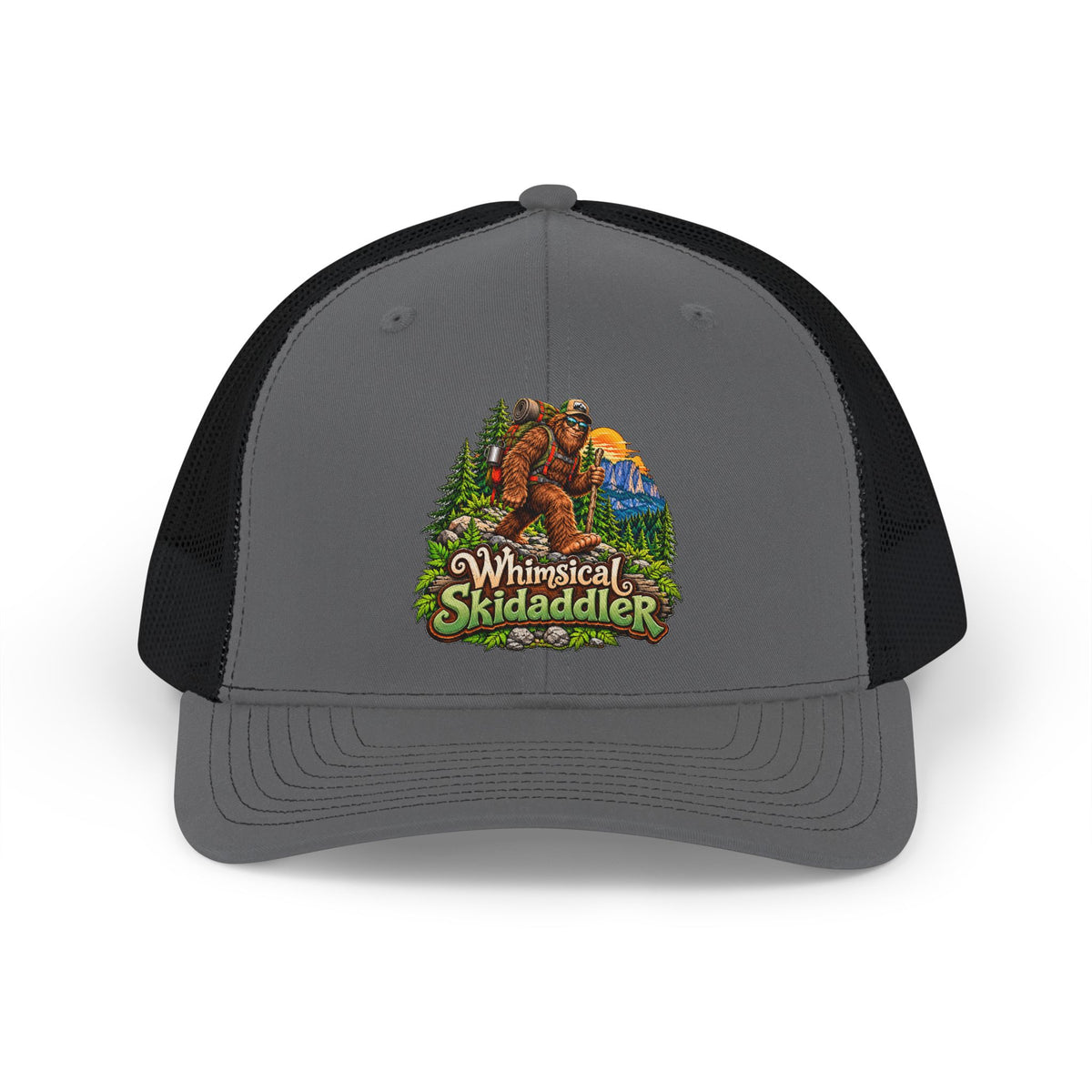 Whimsical Skidaddler Snapback Trucker Cap