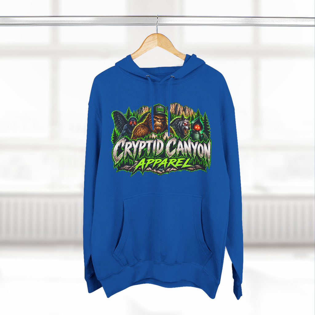 Bigfoot Doesn't Like You Fleece Hoodie