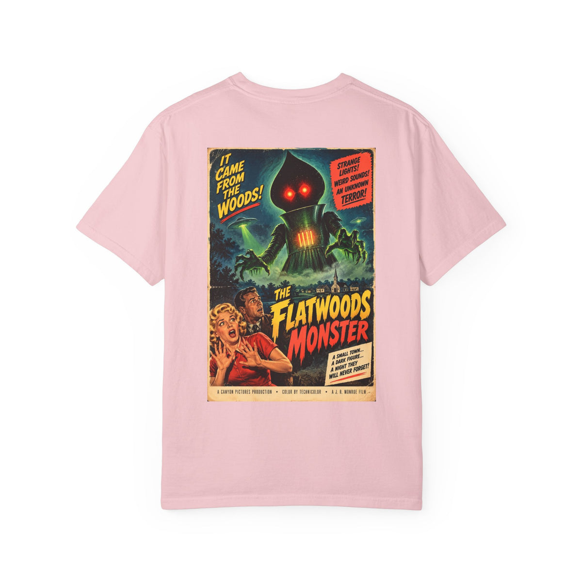 Flatwoods Monster 50's style movie poster t