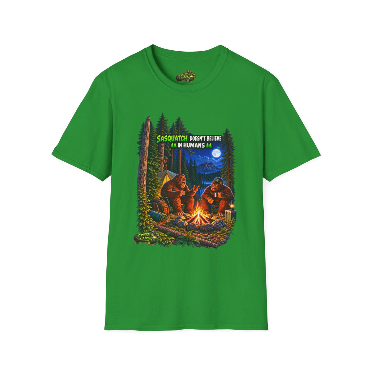 Sasquatch Doesn't Believe Softstyle one side