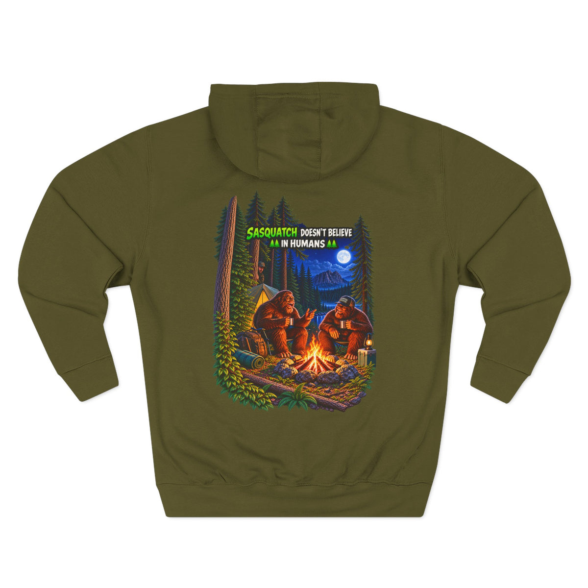 Sasquatch doesn't believe in humans hoodie