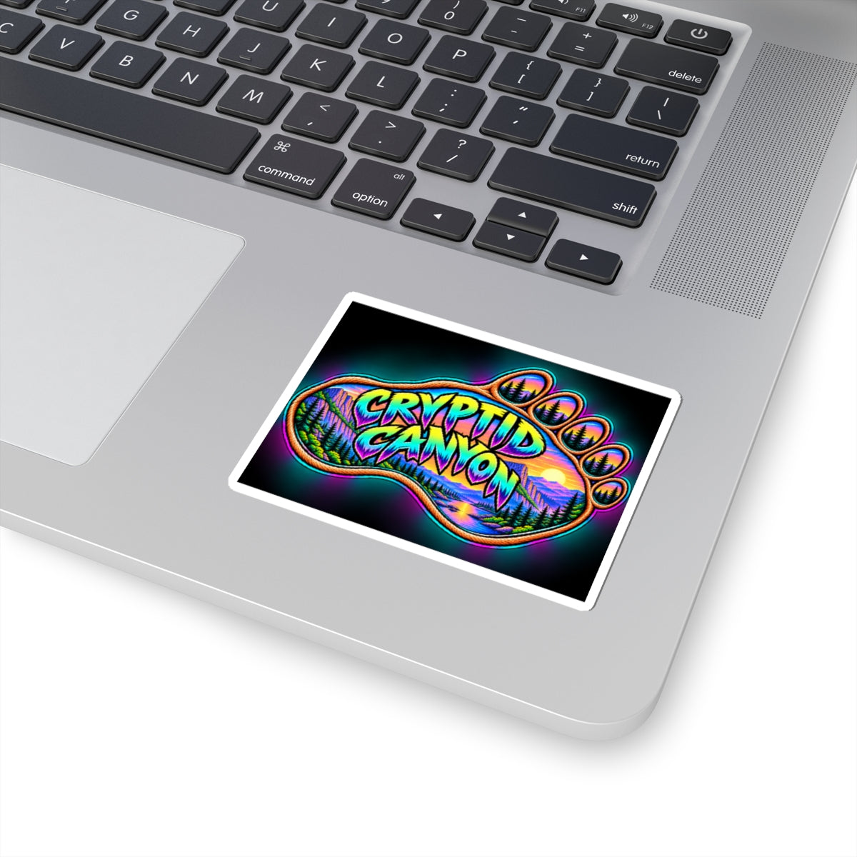 Cryptid Canyon Pink Kiss-Cut Stickers