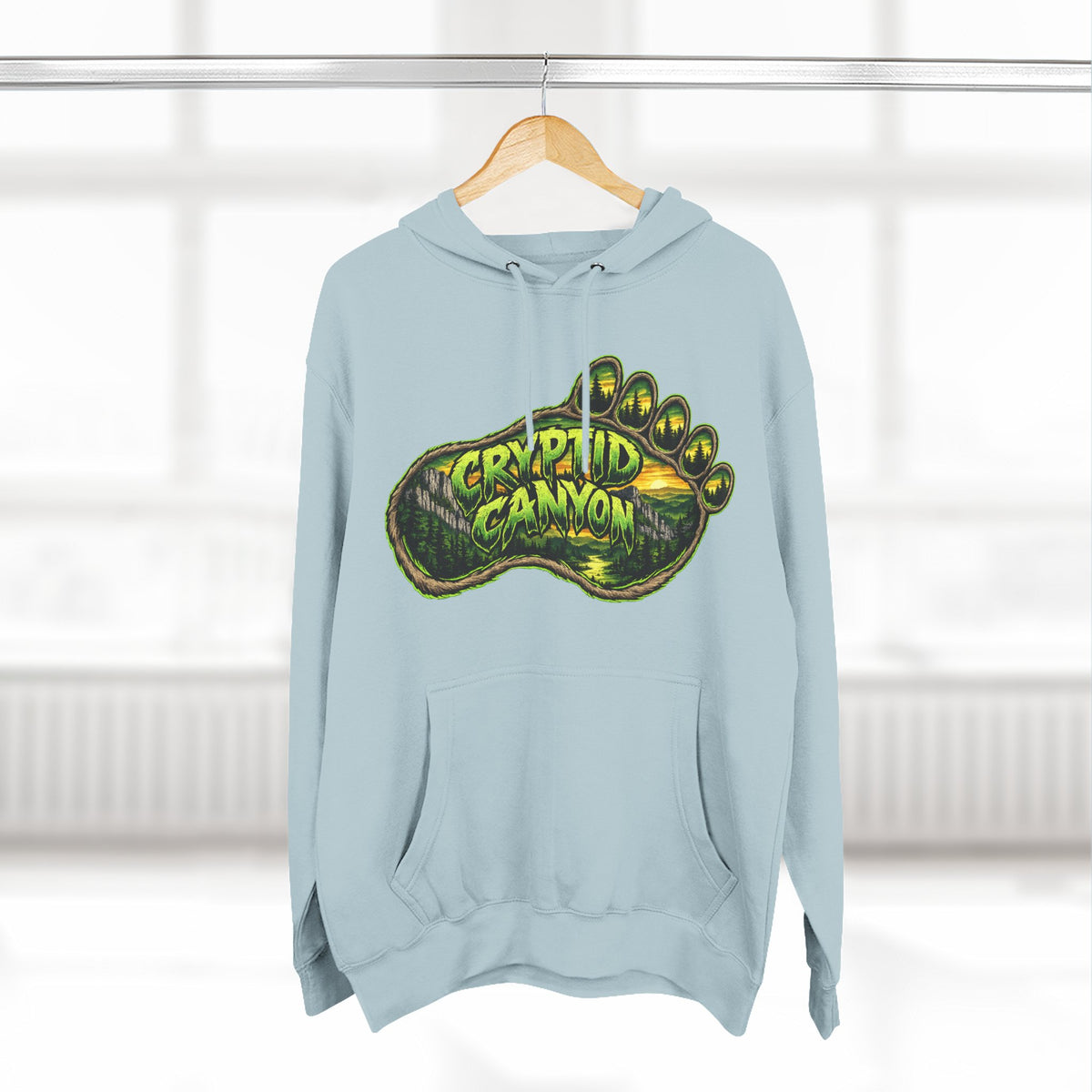 Sasquatch doesn't believe in humans hoodie